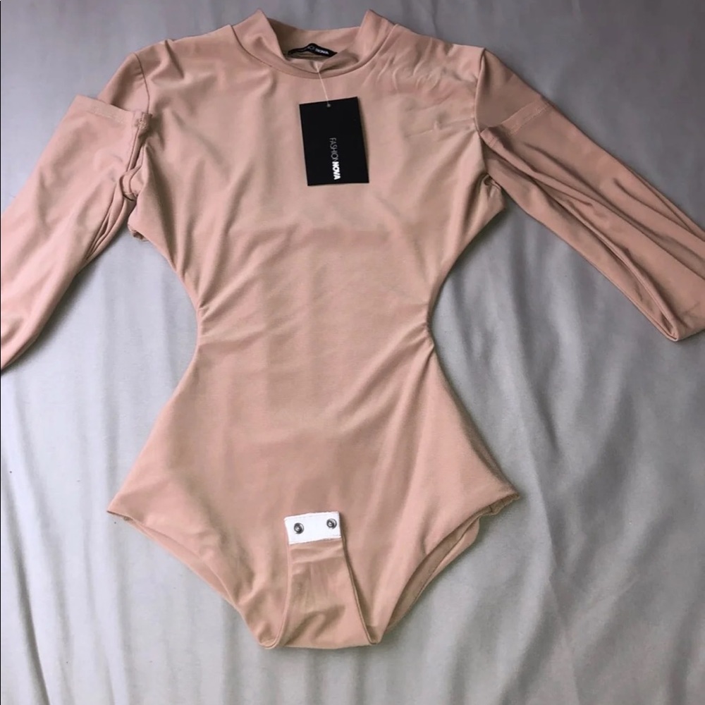 Nude fashion nova bodysuit